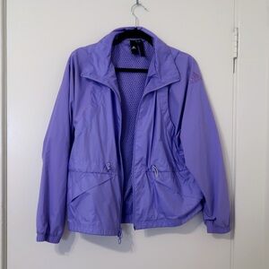 adidas purple windbreaker